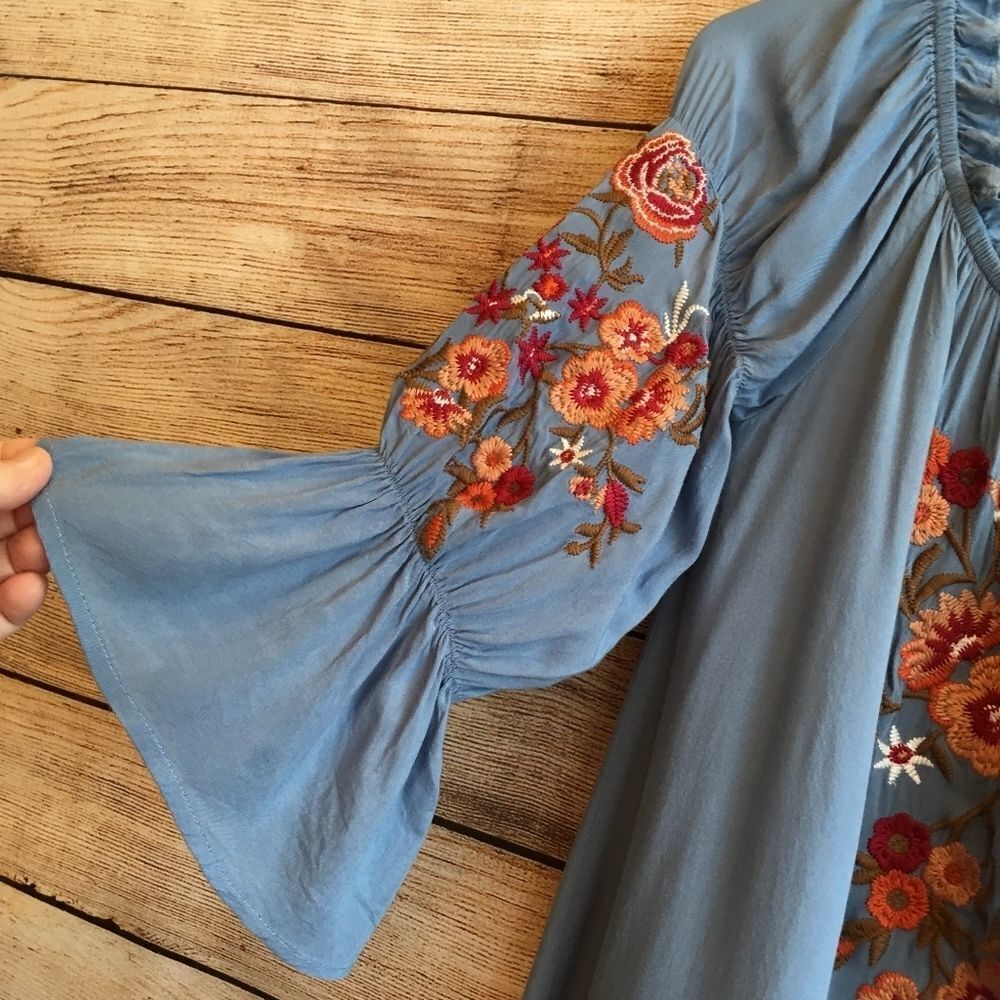 ANDREE BY UNIT EMBROIDERED DRESS - Picture 5 of 7
